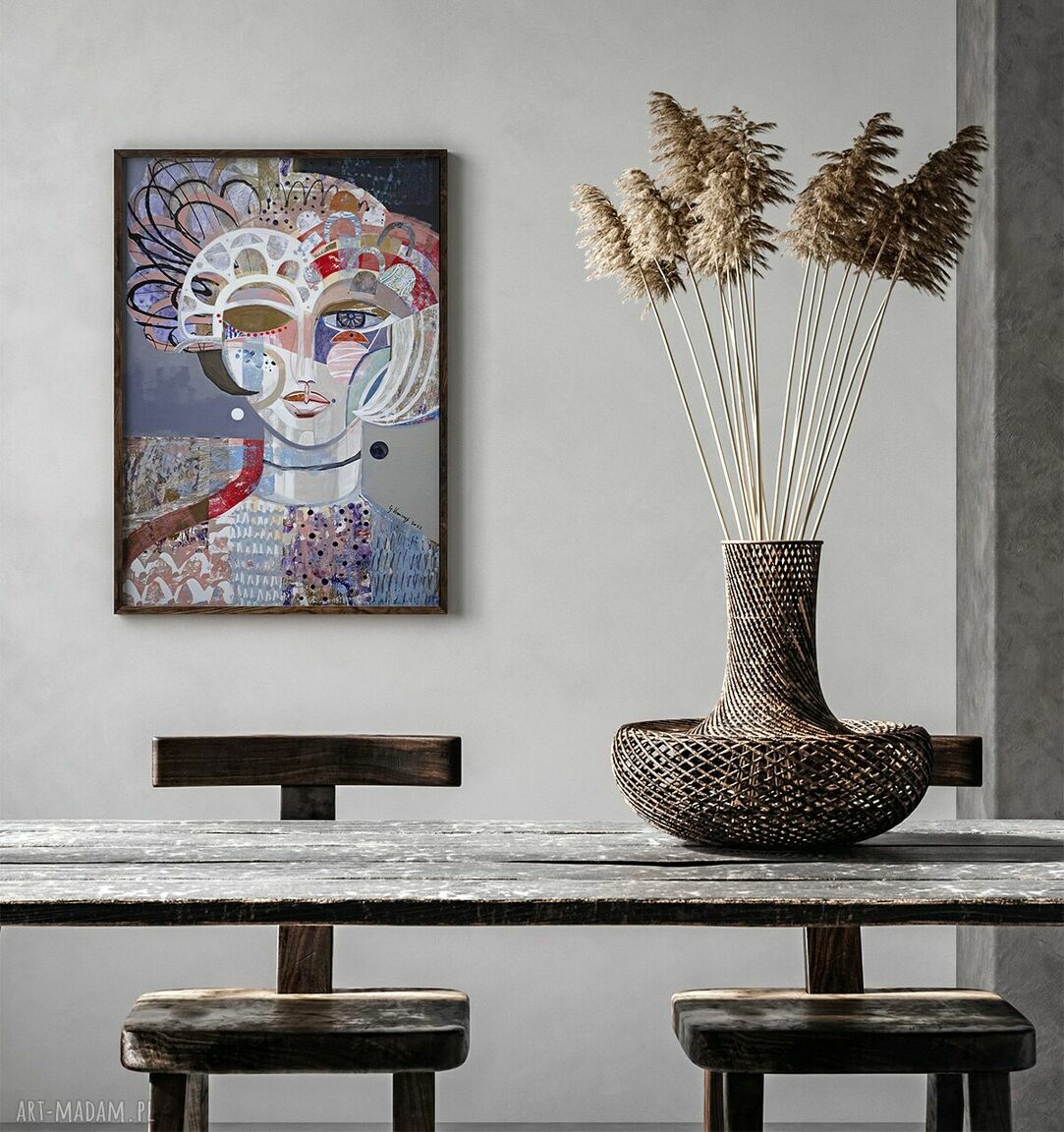 Plakat 30x40 cm - Kokietka