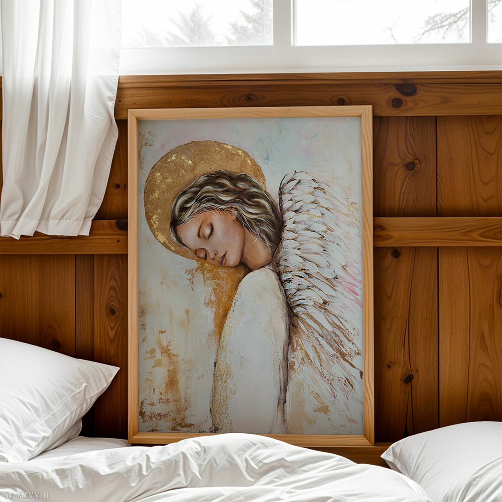 Plakat 30x40 cm - Śpiący Anioł (2 -0713)