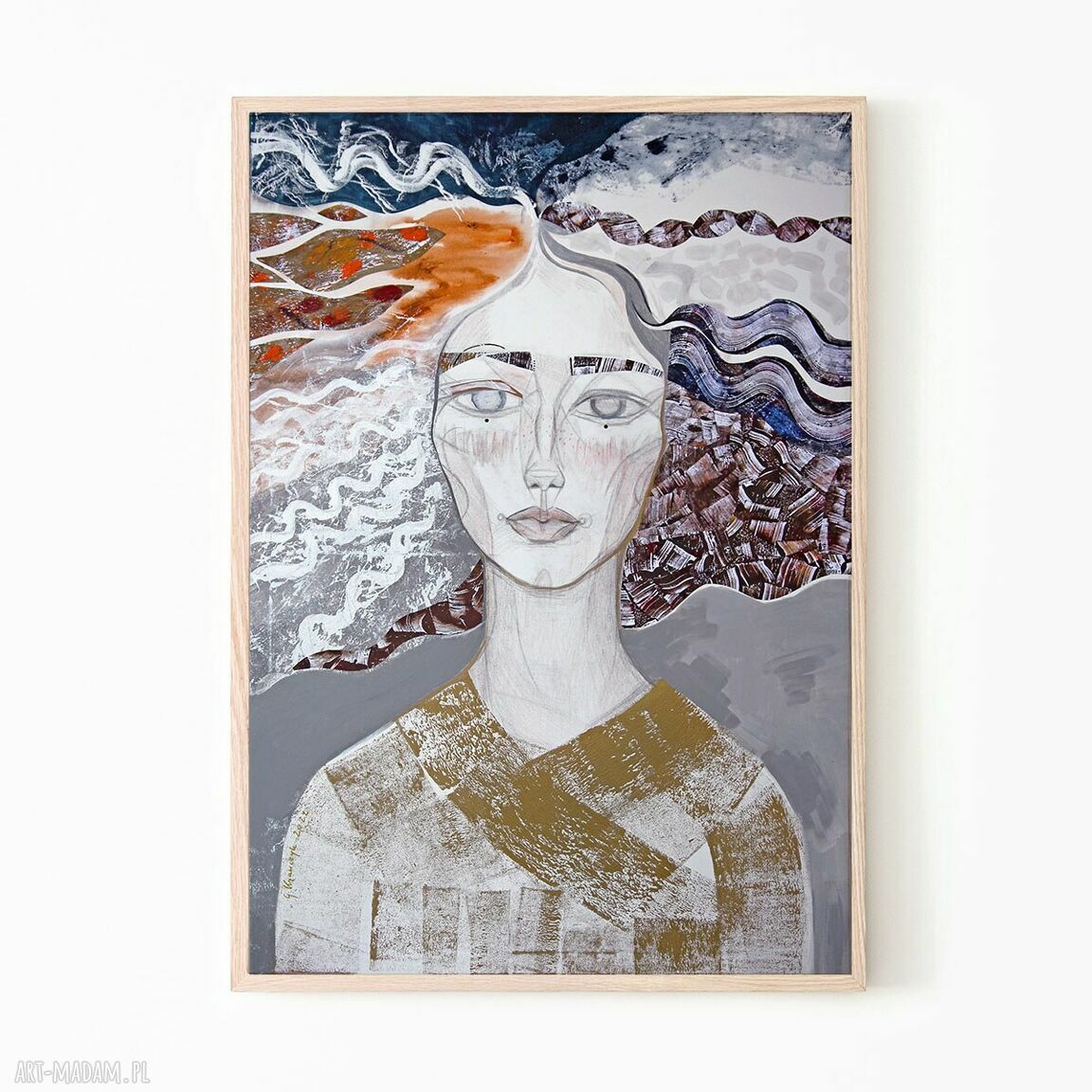 Plakat 40x50 cm - Rozwiane marzenia