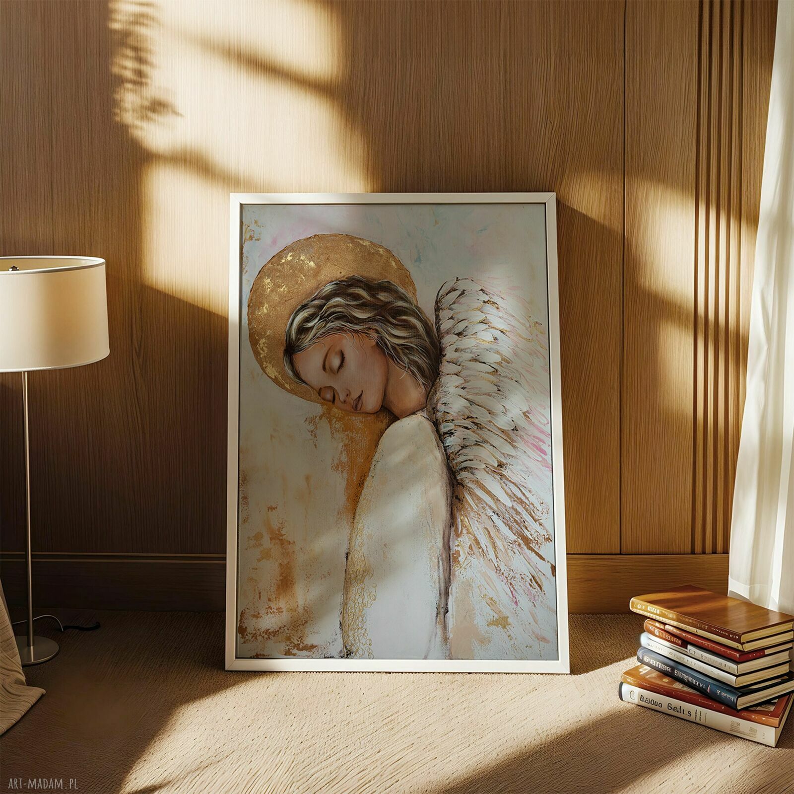 Plakat 50x70 cm - Śpiący Anioł 2 -0713