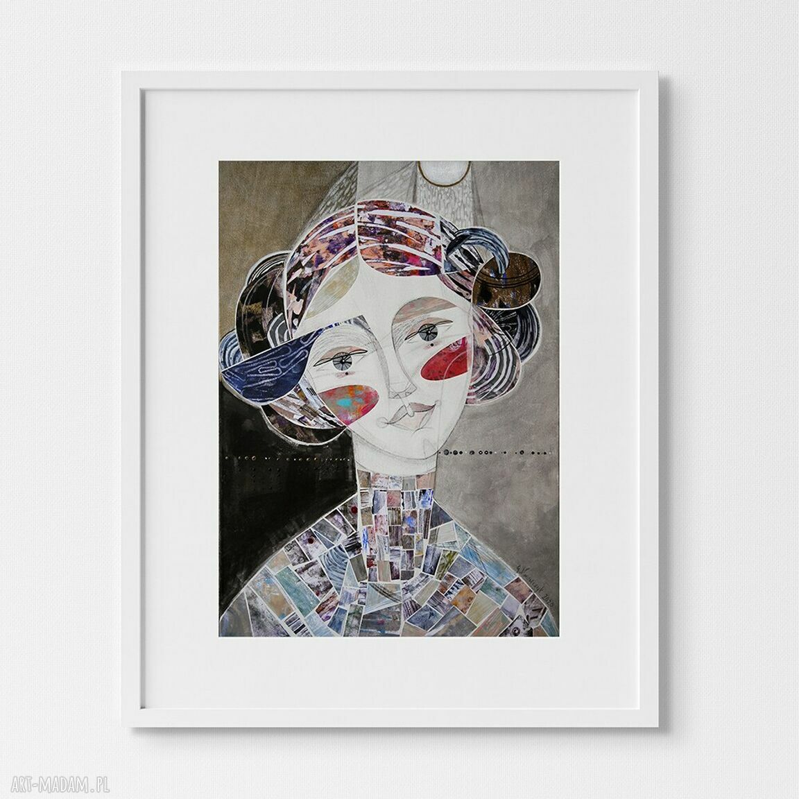 Plakat 50x70 cm Leia - twarz księżniczki