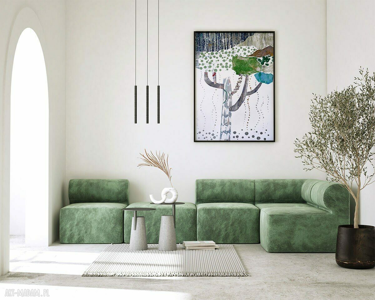 Plakat 50x70 cm Drzewo szczęścia i obfitości