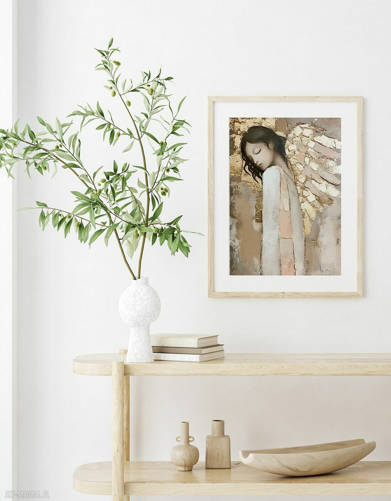 Plakat 50x70 cm Śpiący Anioł 2 (2 -0504)