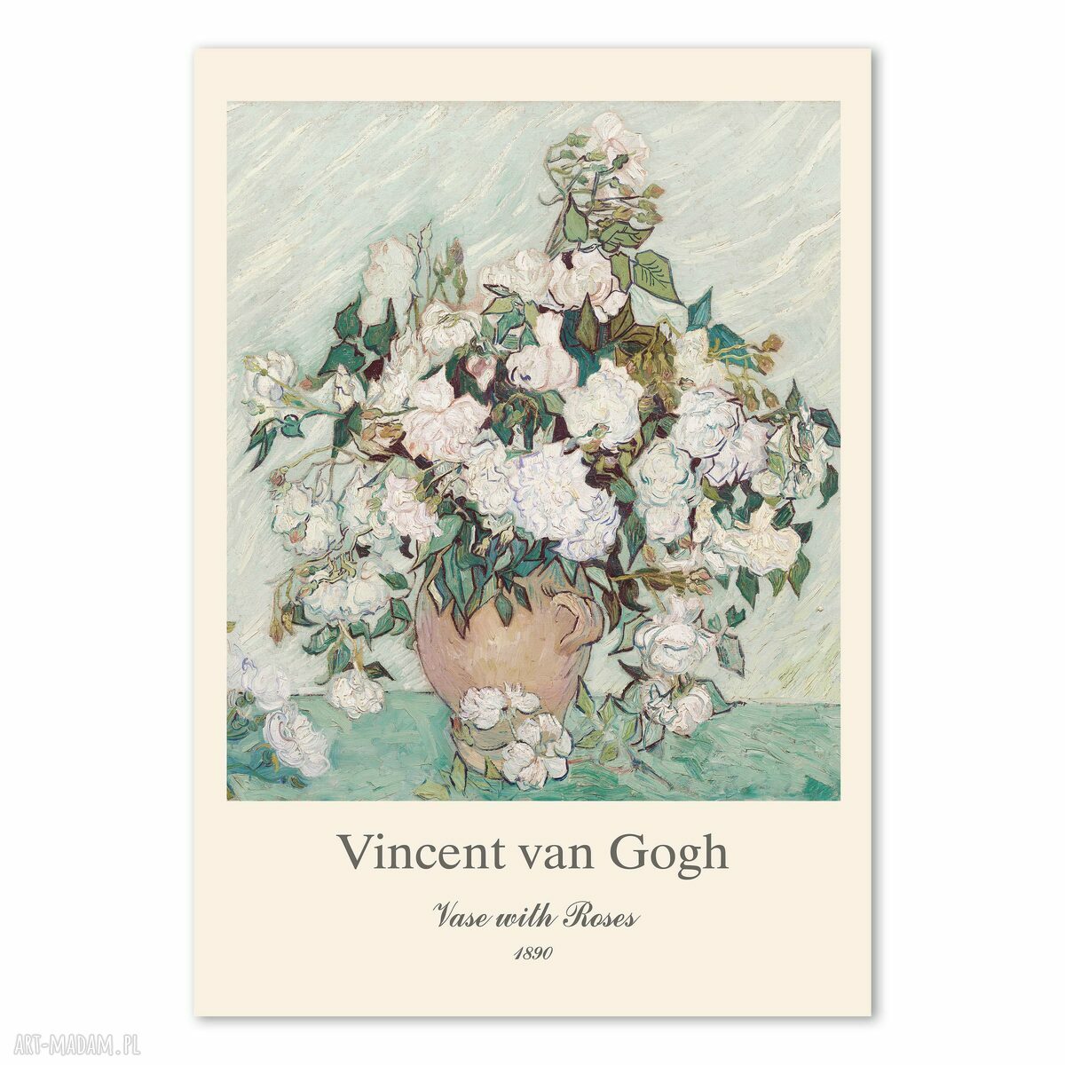 Plakat 50x70 Vincent van Gogh - botaniczna reprodukcja do salonu