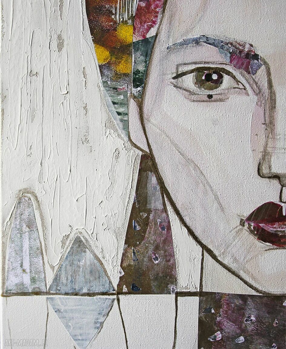 Plakat A3 „Kobieta w turbanie” - portret twarz
