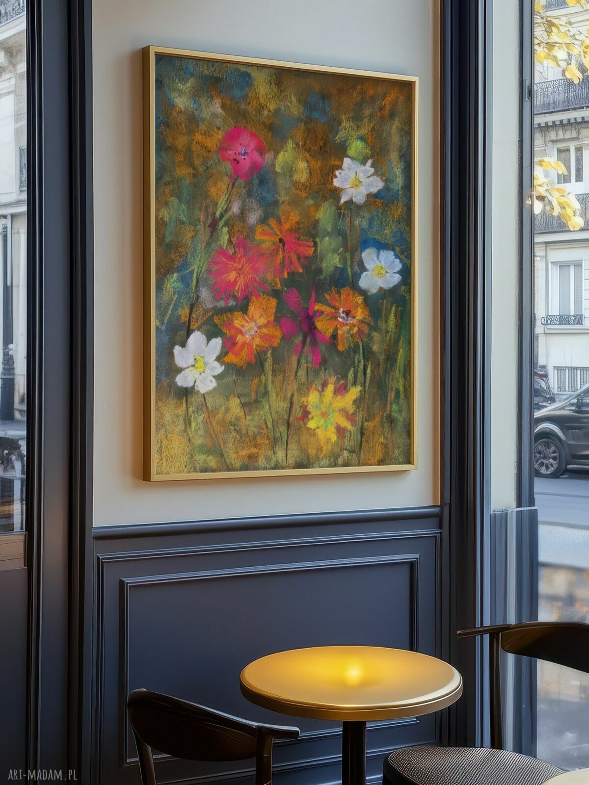 Plakat A3 Kwiaty polskie - reprodukcja pasteli suchych (29,7 x 42 cm)