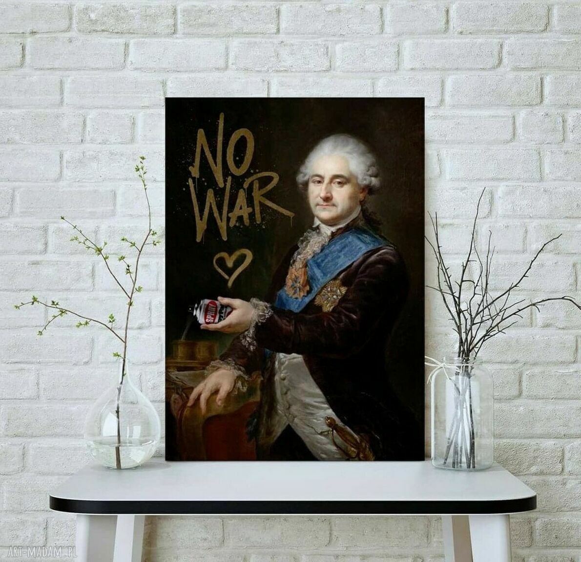 Plakat August 40x50 cm - sztuka do salonu od Hogstudio