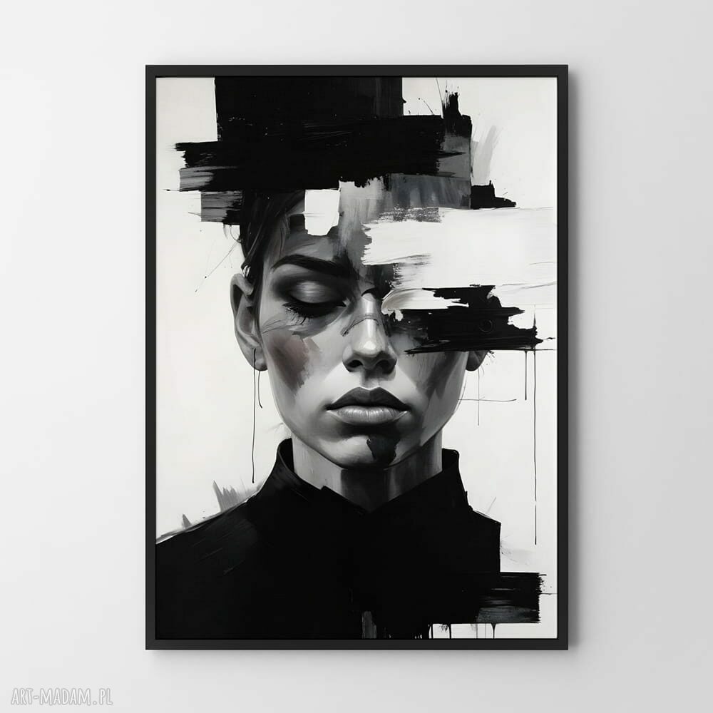 Plakat Black Magic Woman 70x100 cm - czarno-biały