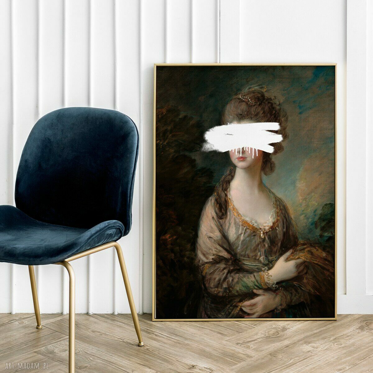 Plakat Blinded 30x40 cm - ciepłe barwy do Twojego wnętrza