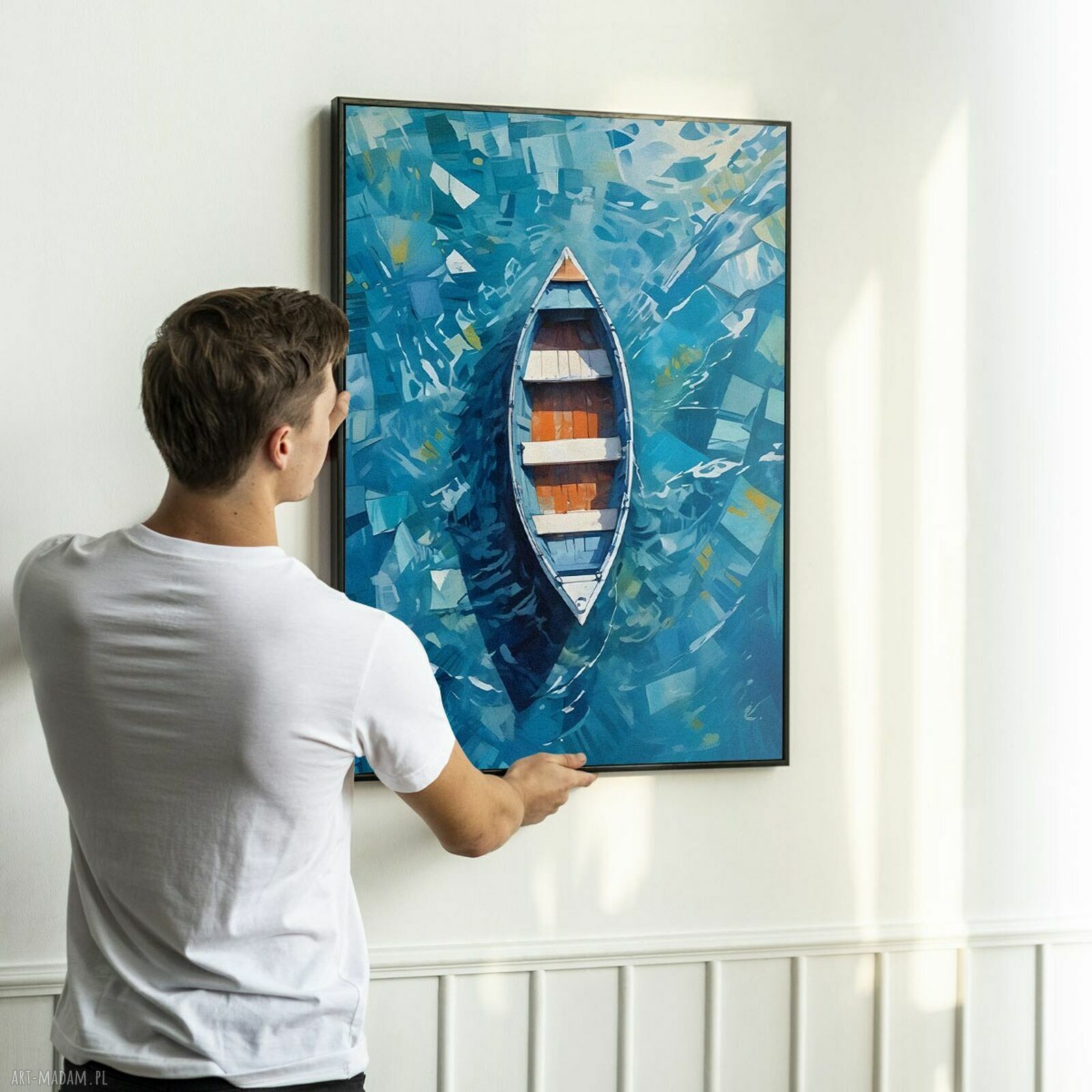 Plakat Blue Ocean 50x70 cm B2 - Hogstudio