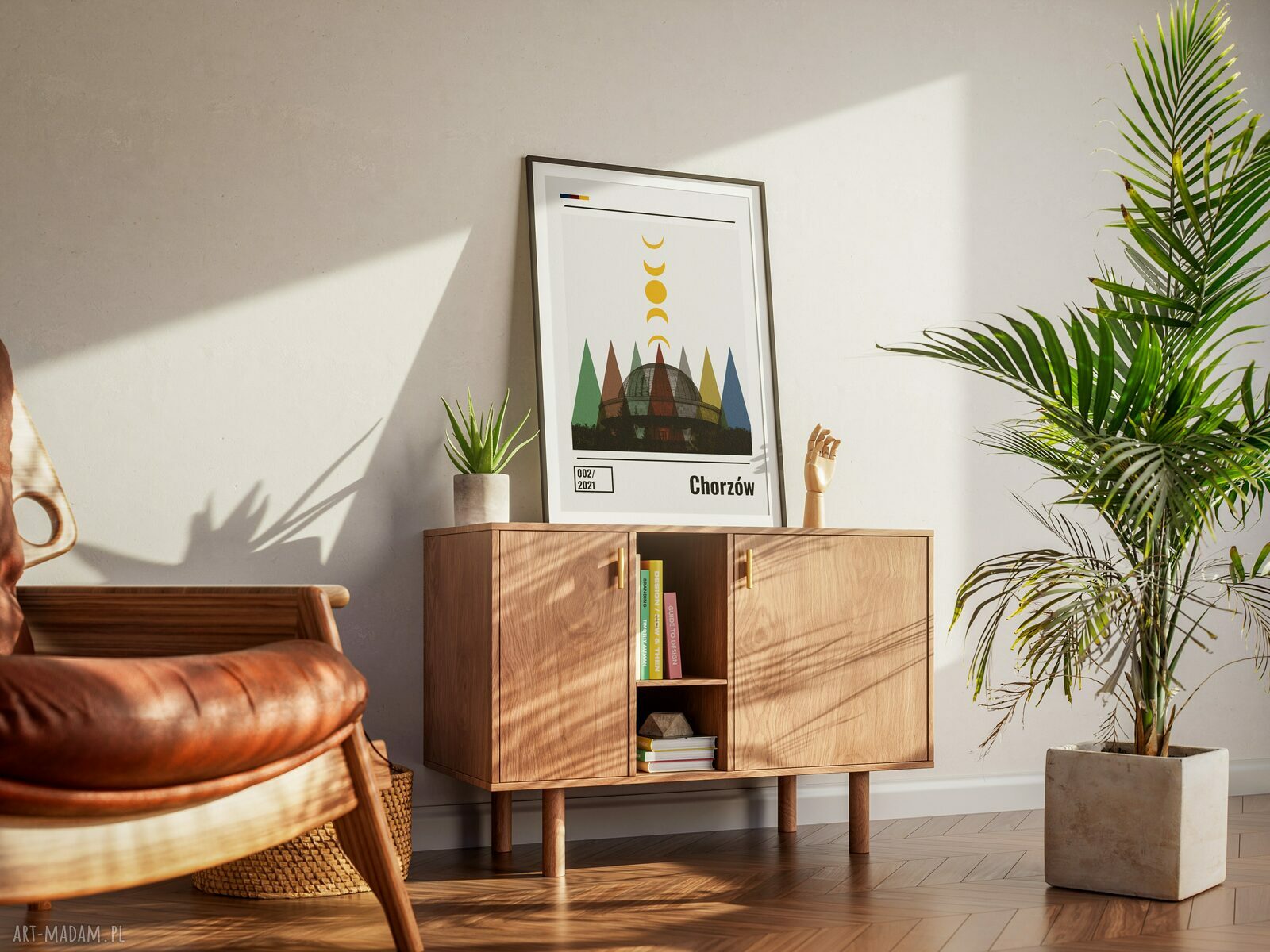 Plakat Chorzów A3 29,7x42 cm - kolaż Dapidoka