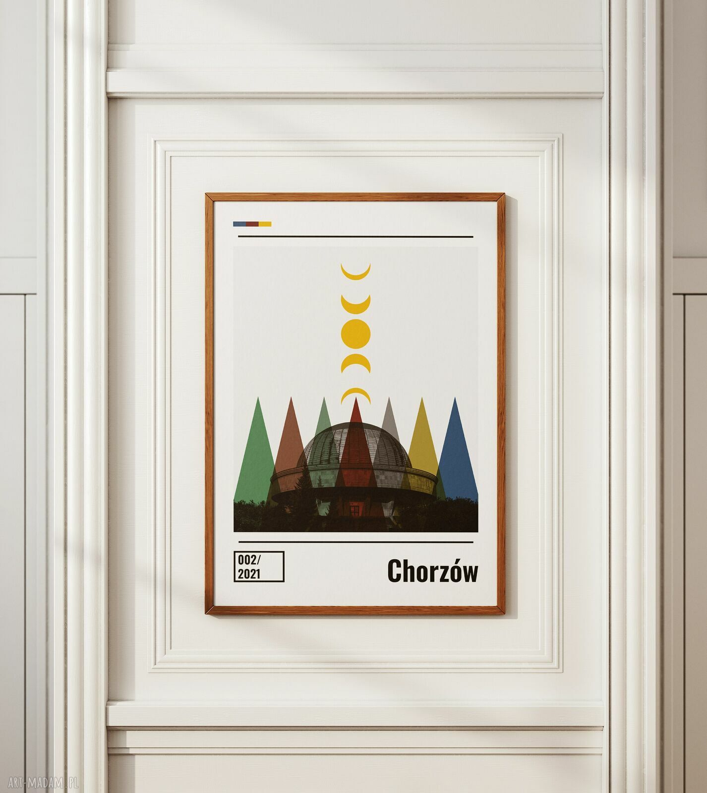 Plakat Chorzów A3 29,7x42 cm - kolaż Dapidoka