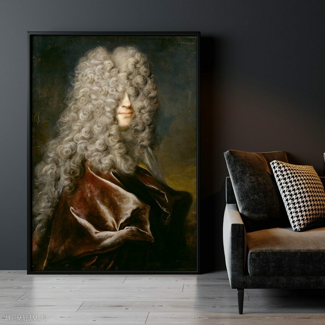 Plakat Curly Guy 40x50 cm - ciepła dekoracja Hogstudio