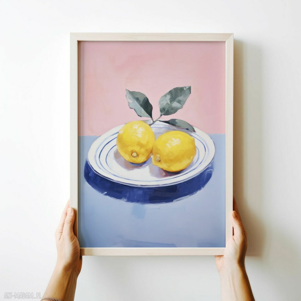 Plakat Cytryny - format A4 do kuchni i restauracji