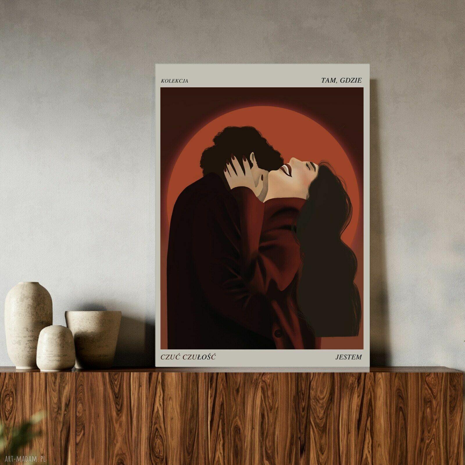 Plakat Czuć czułość 50x70 cm
