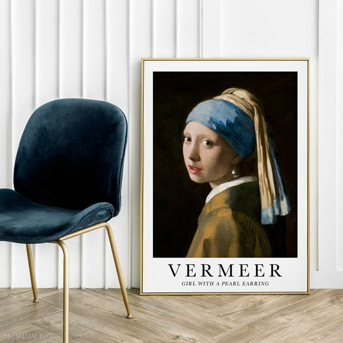 Plakat „Dziewczyna z perłą” Vermeer - format 30x40 cm