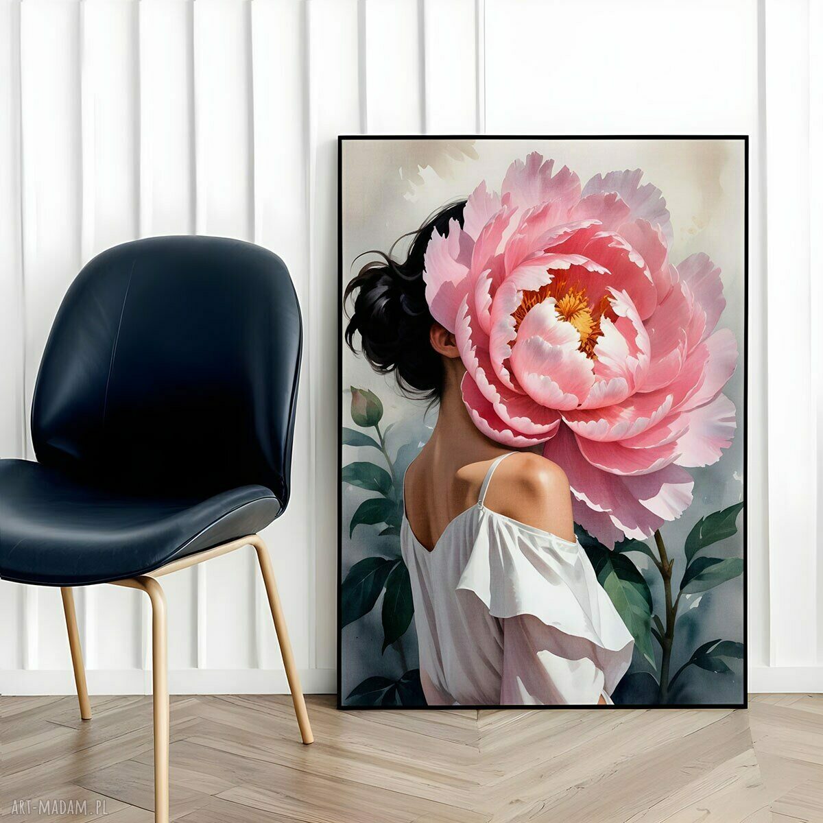 Plakat Dziewczyna z kwiatami 50 x 70 cm (B2)