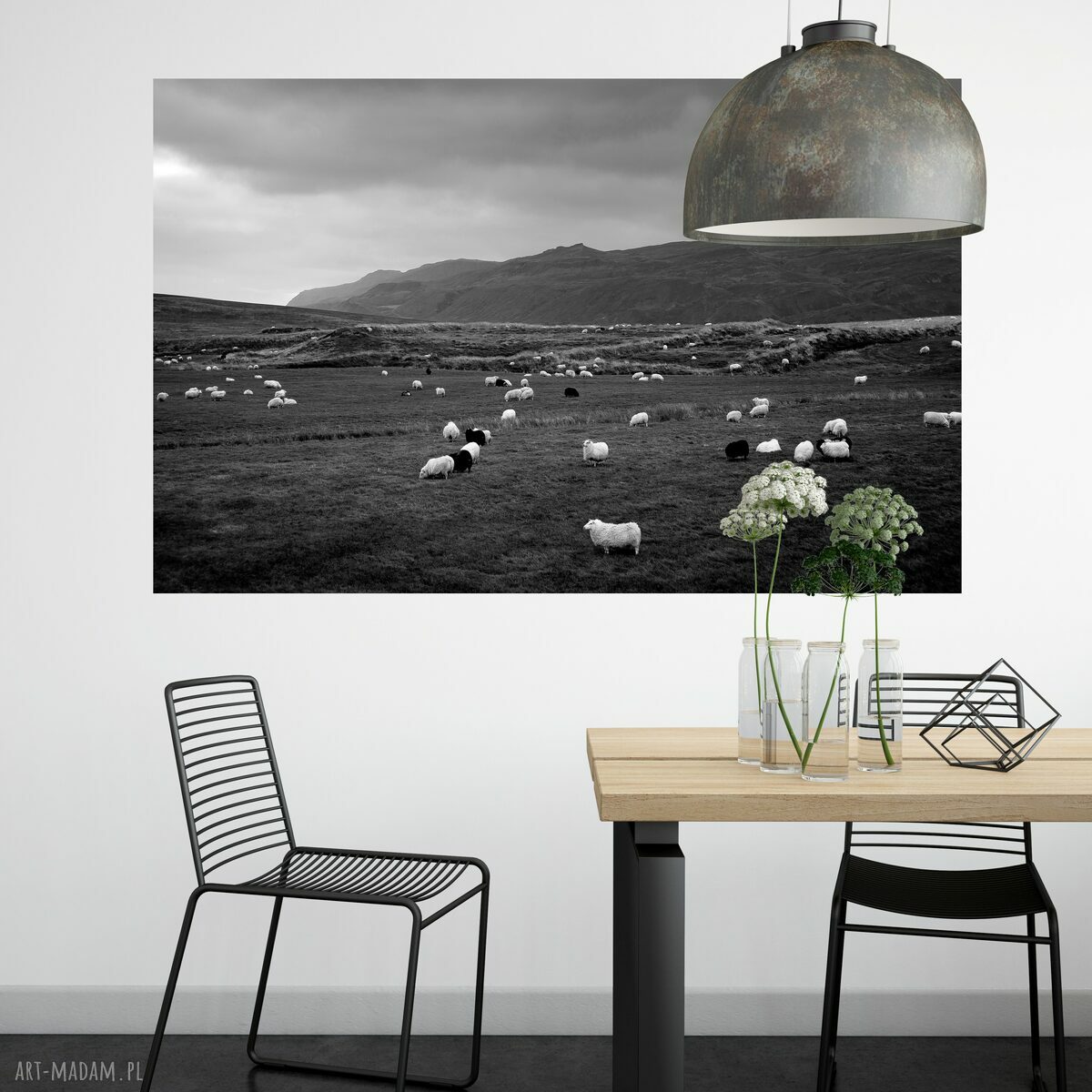 Plakat Fotografia Krajobraz Islandzki 40x30 cm - Obraz Natura