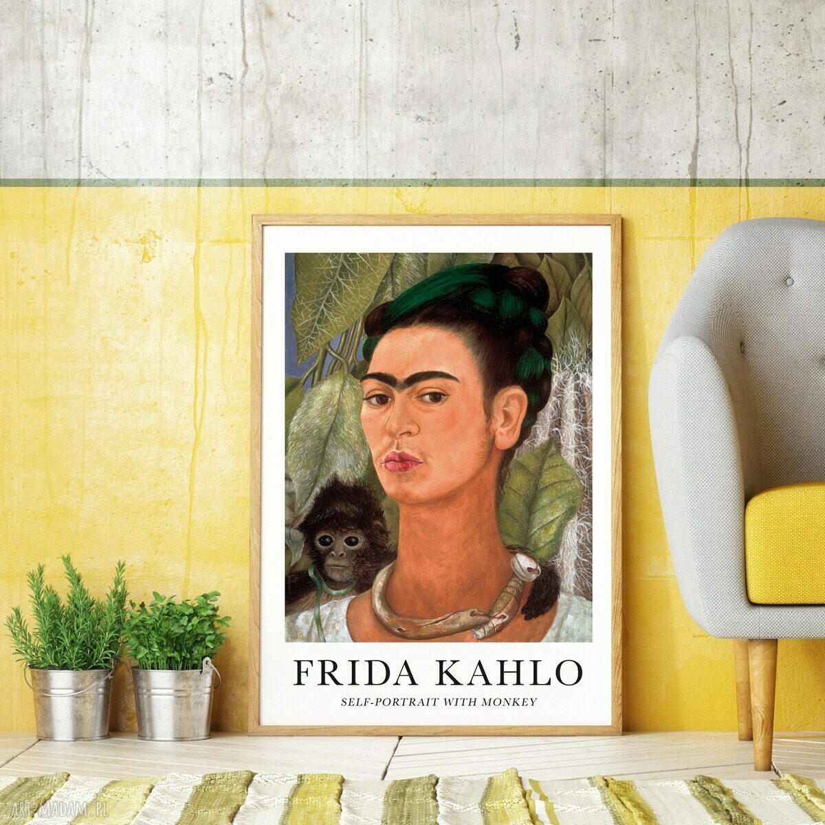 Plakat Frida Kahlo v1 - format 40x50 cm