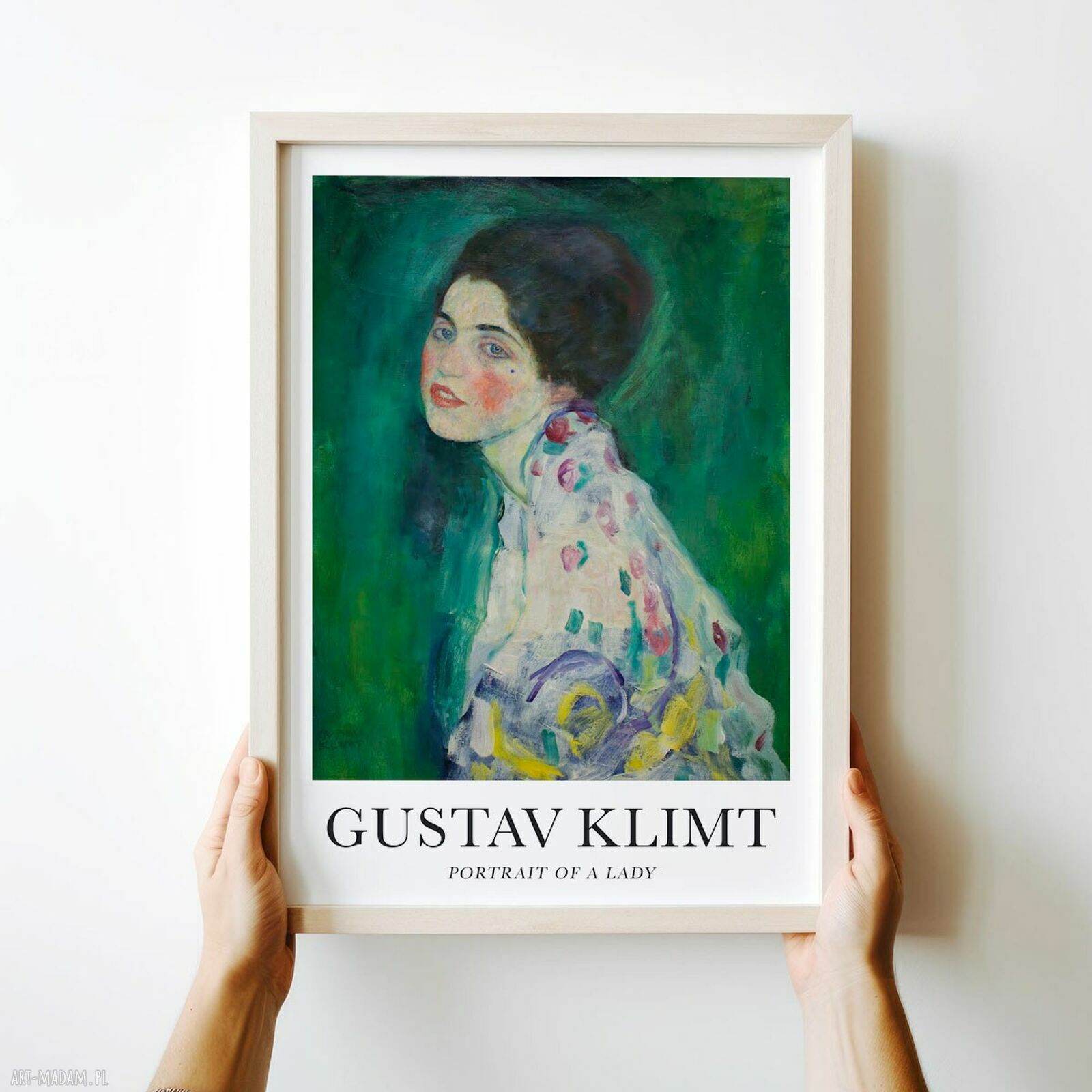 Plakat Gustav Klimt Portret Damy - format 50x70 cm