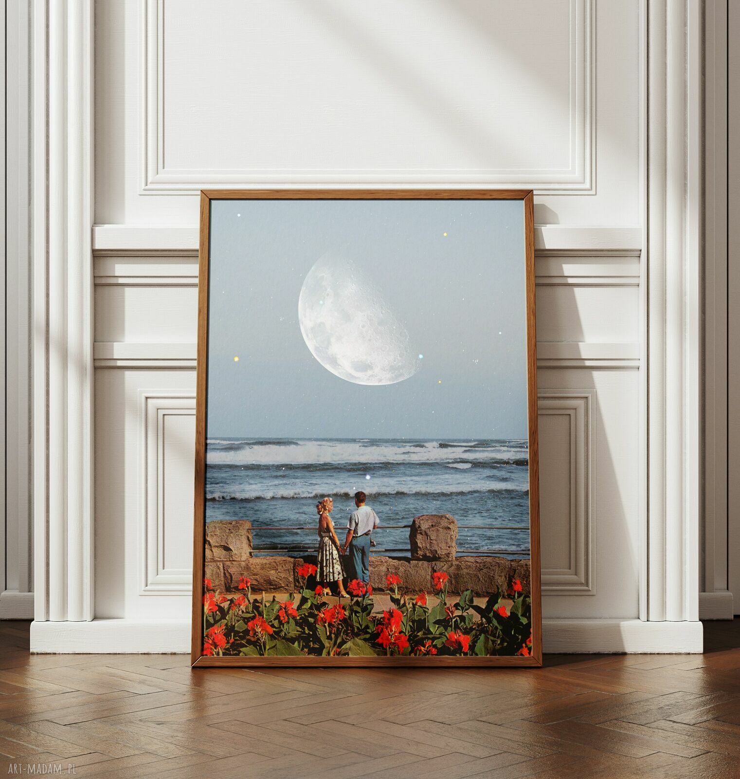 Plakat "Gwiazdy w Twoich oczach" - kolaż Fine Art A3