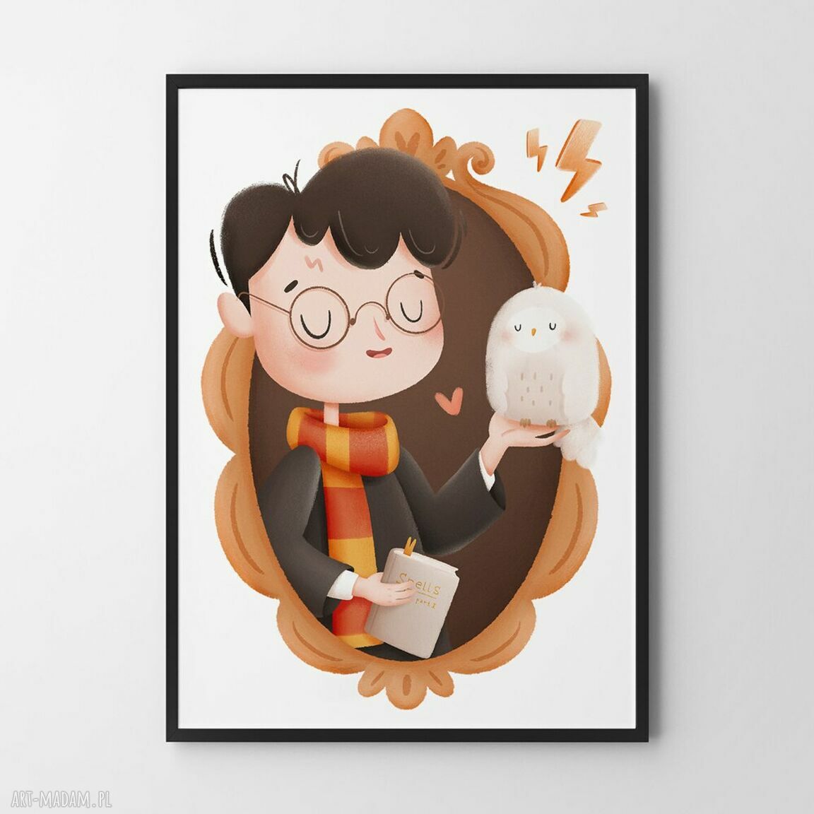 Plakat Harry Potter 40x50 cm do pokoju dziecka