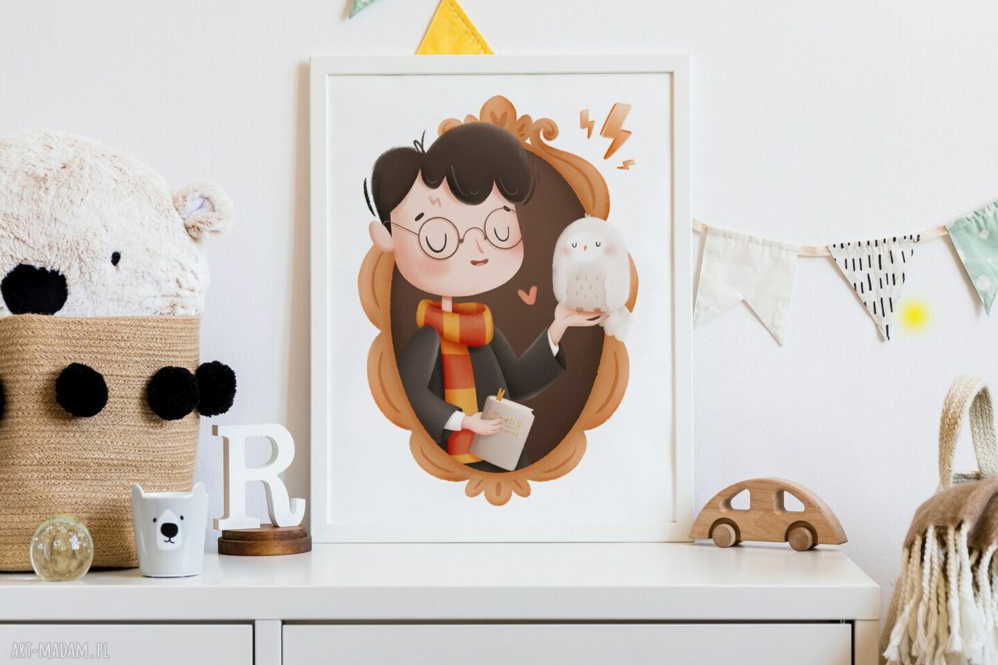 Plakat Harry Potter 40x50 cm do pokoju dziecka