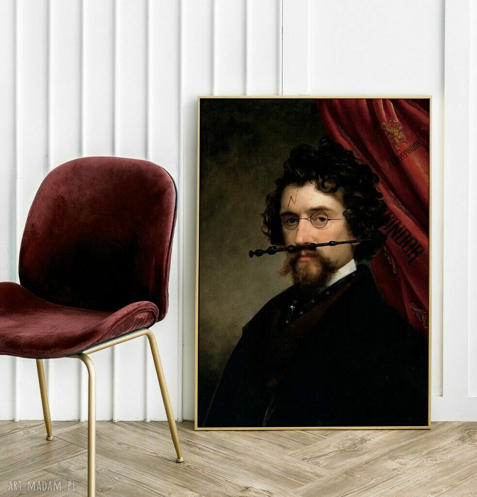 Plakat Harry Oldman 50x70 cm - nowoczesna dekoracja