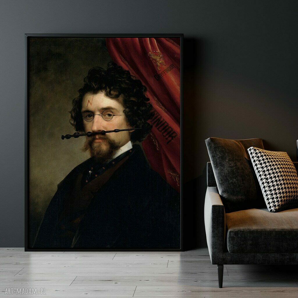 Plakat Harry Oldman 50x70 cm - nowoczesna dekoracja