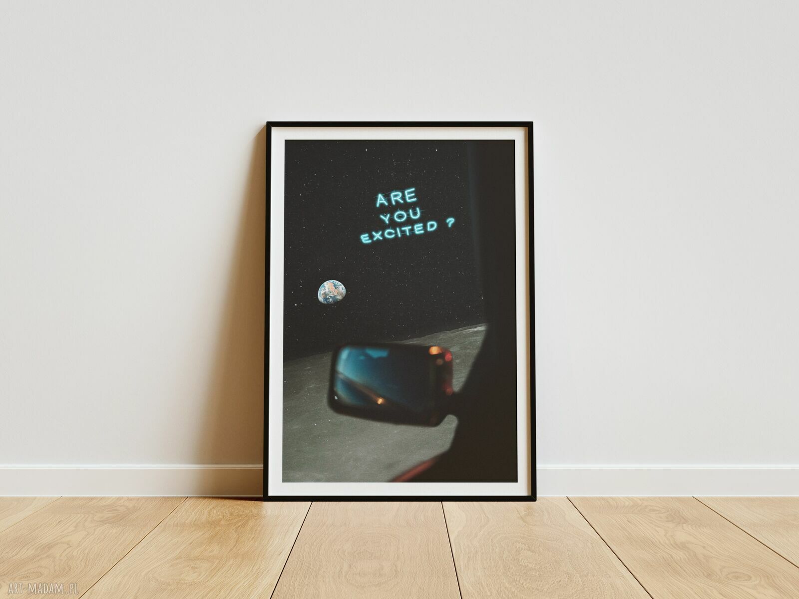 Plakat Highway - Kolaż Fine Art A3