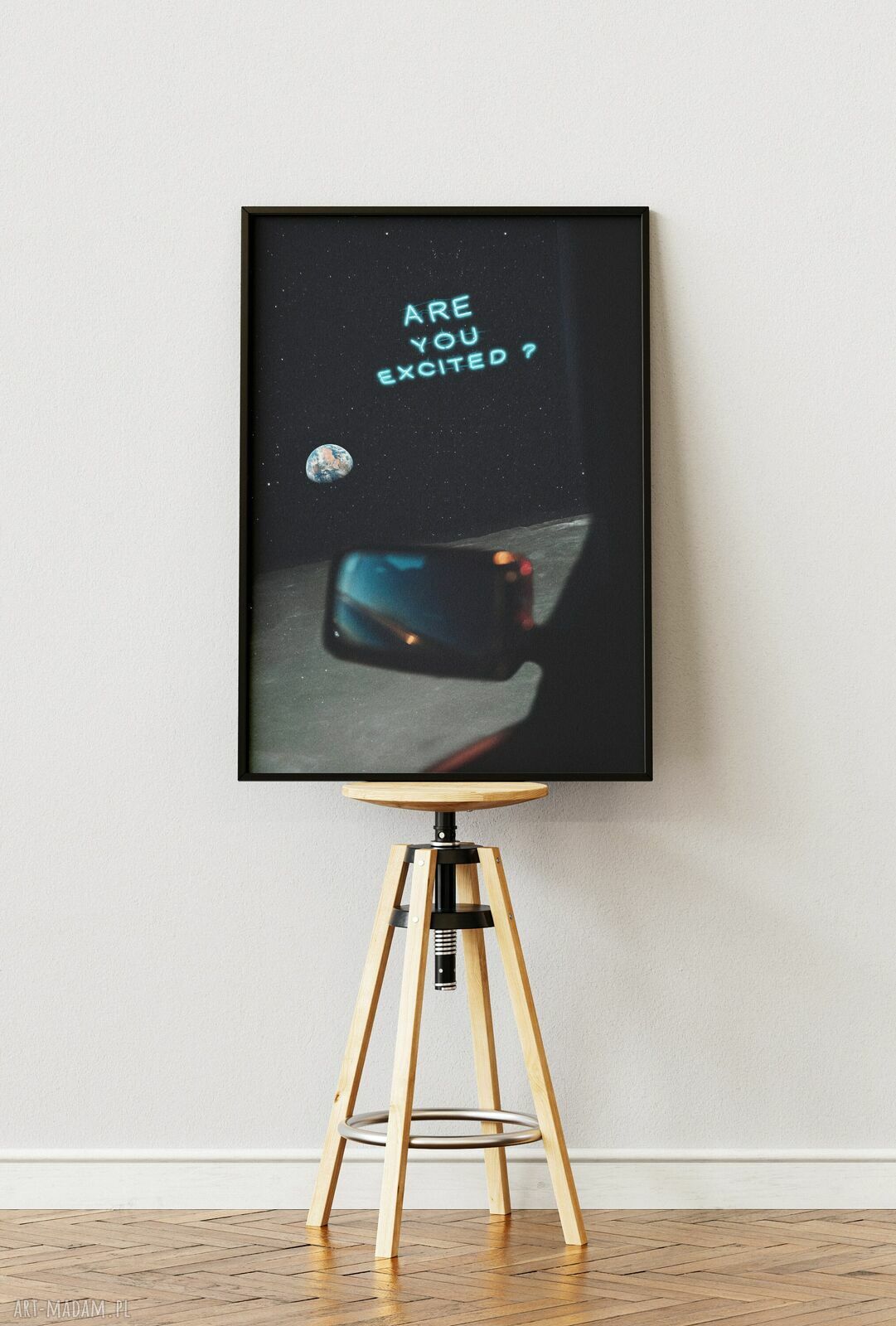 Plakat Highway - Kolaż Fine Art A3