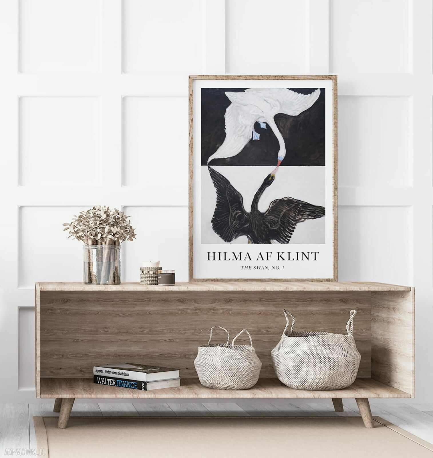 Plakat Hilma af Klint The Swan - format 40x50 cm