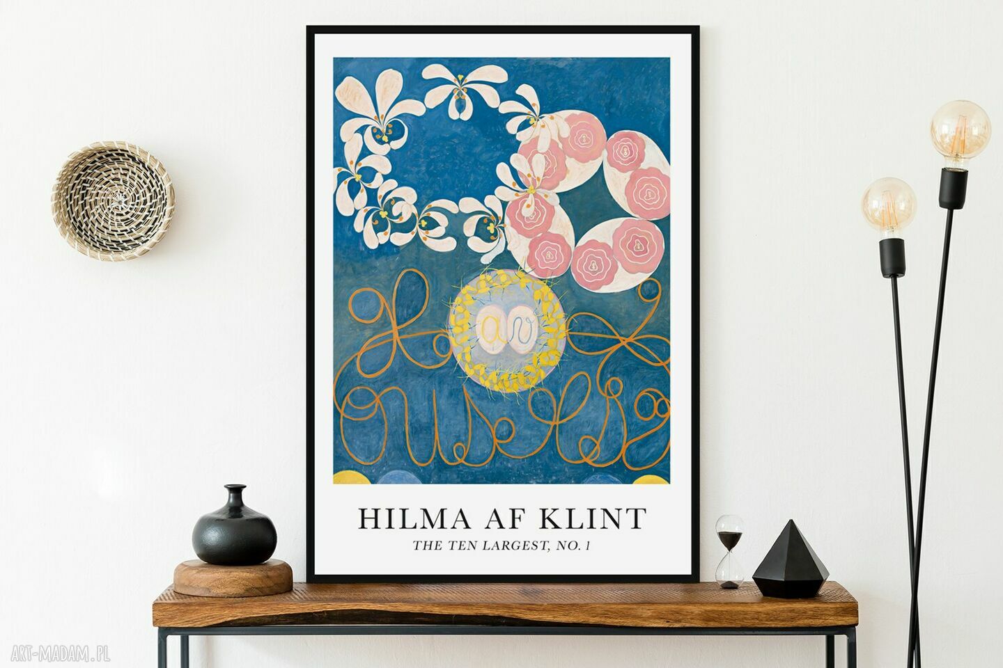 Plakat Hilma af Klint "The Ten Largest No. 1" 40x50 cm - sztuka we własnym stylu