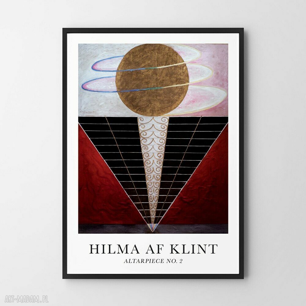 Plakat Hilma af Klint Altarpiece - 40x50 cm