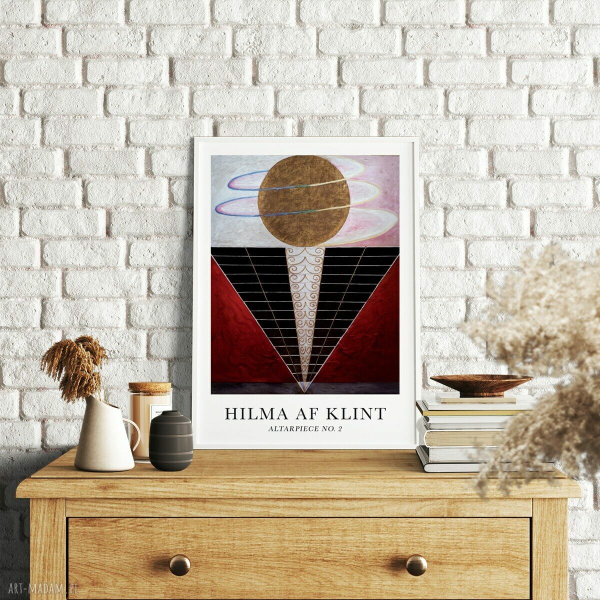 Plakat Hilma af Klint Altarpiece - 40x50 cm