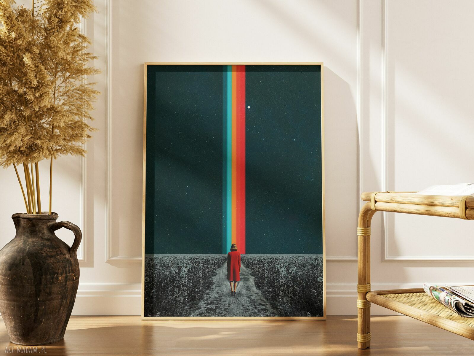 Plakat "Idź swoją drogą" A2 42x59,4 cm - kolaż Girl Power (bez ramki)