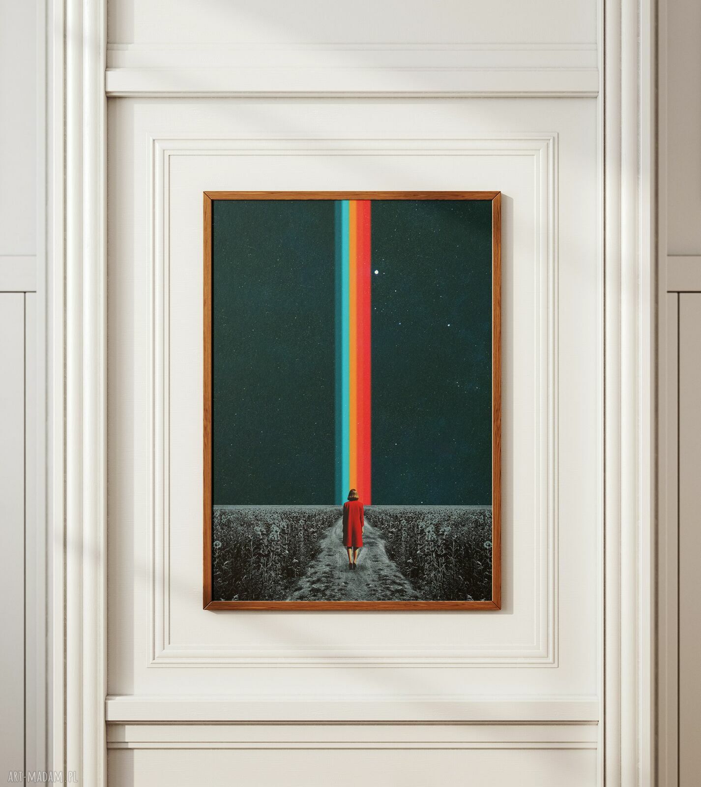 Plakat "Idź swoją drogą" A2 42x59,4 cm - kolaż Girl Power (bez ramki)