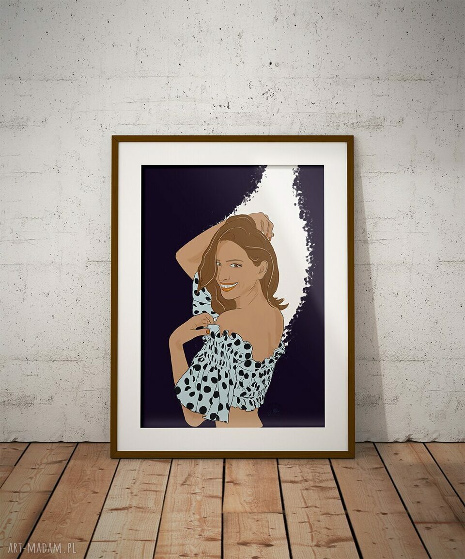 Plakat ilustrowany A4 - Jane