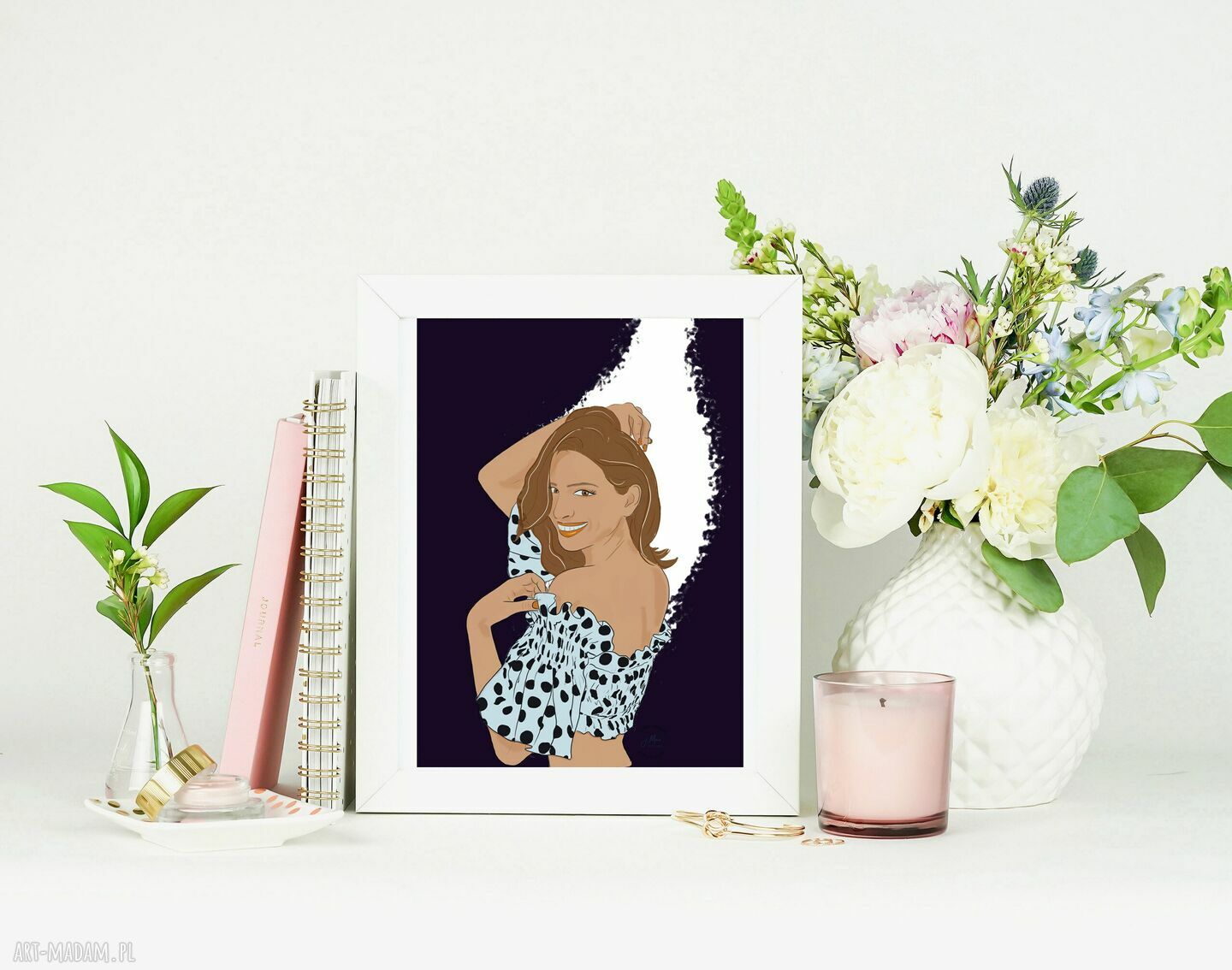 Plakat ilustrowany A4 - Jane