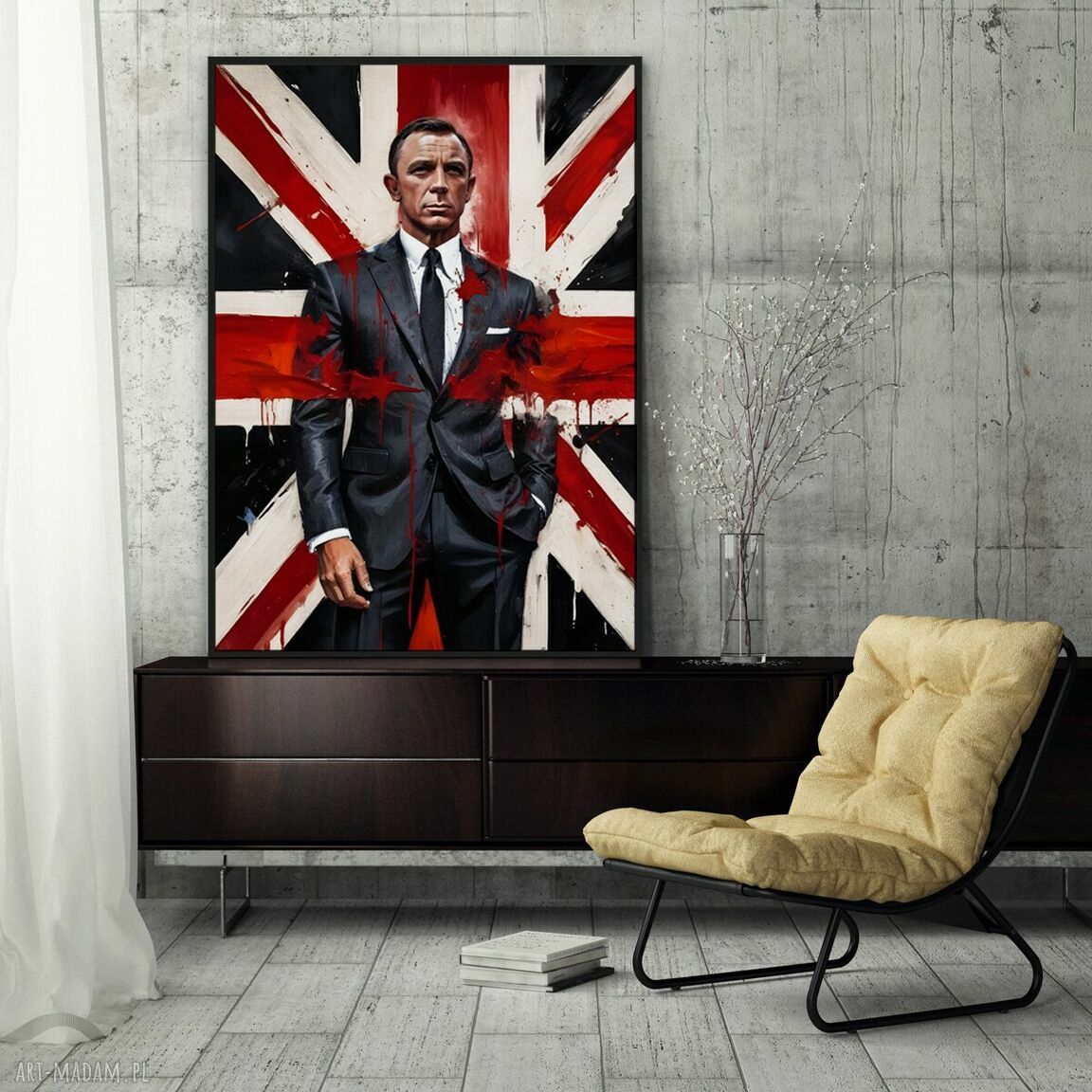 Plakat James Bond Agent 007 filmowy 61x91 cm