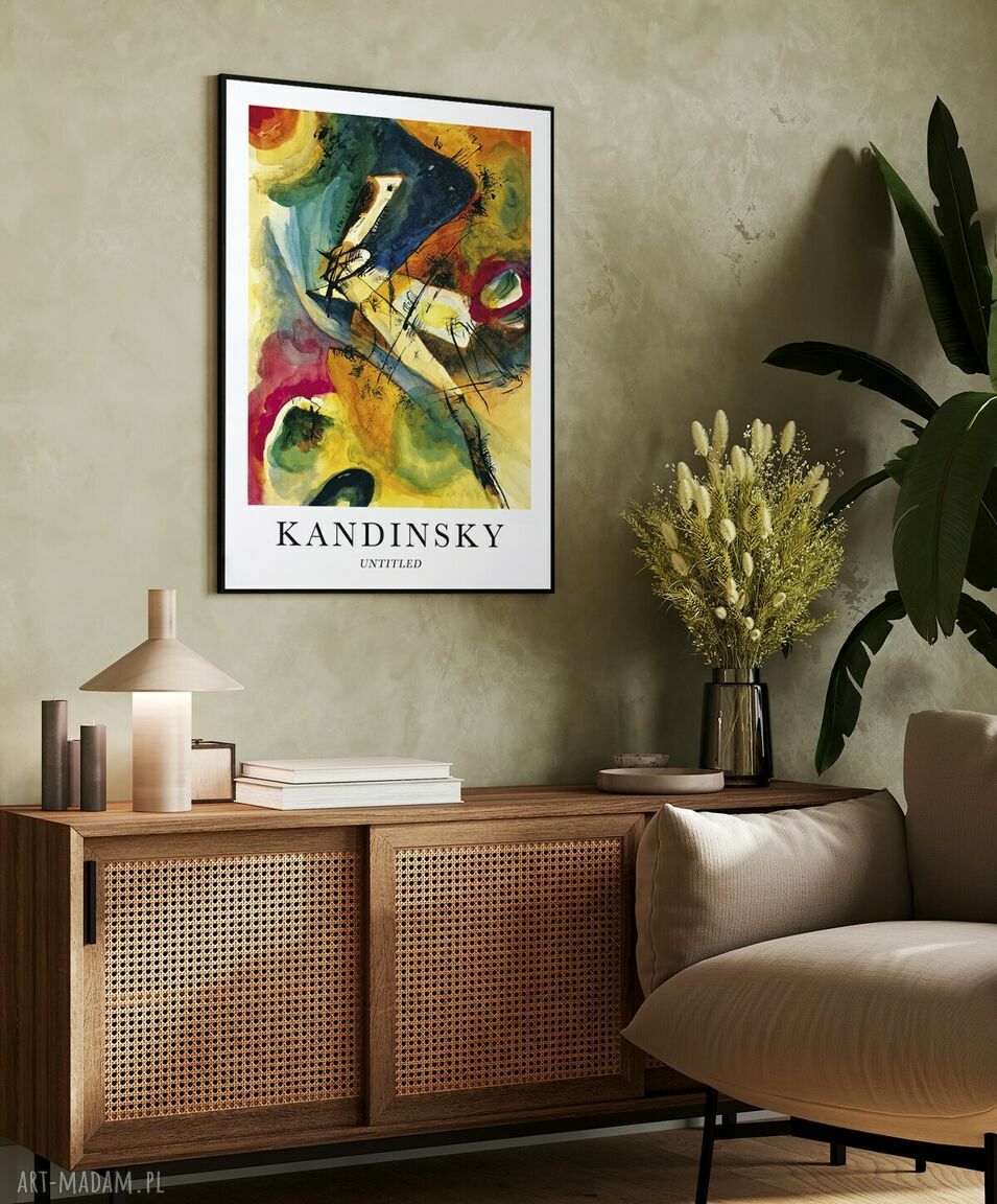 Plakat Kandinsky „Untilted” - abstrakcja A4