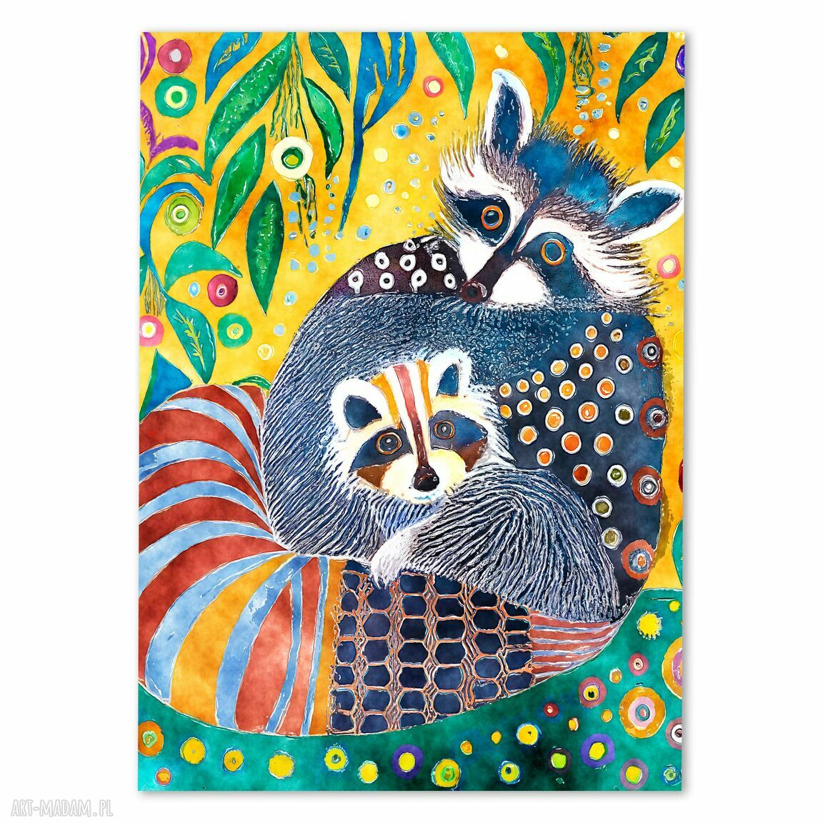 Plakat Kolorowy Szop 50x70 cm (2-0313)