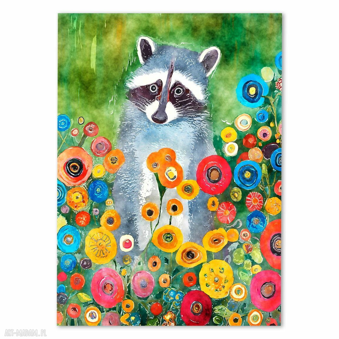 Plakat kolorowy szop 50x70 cm