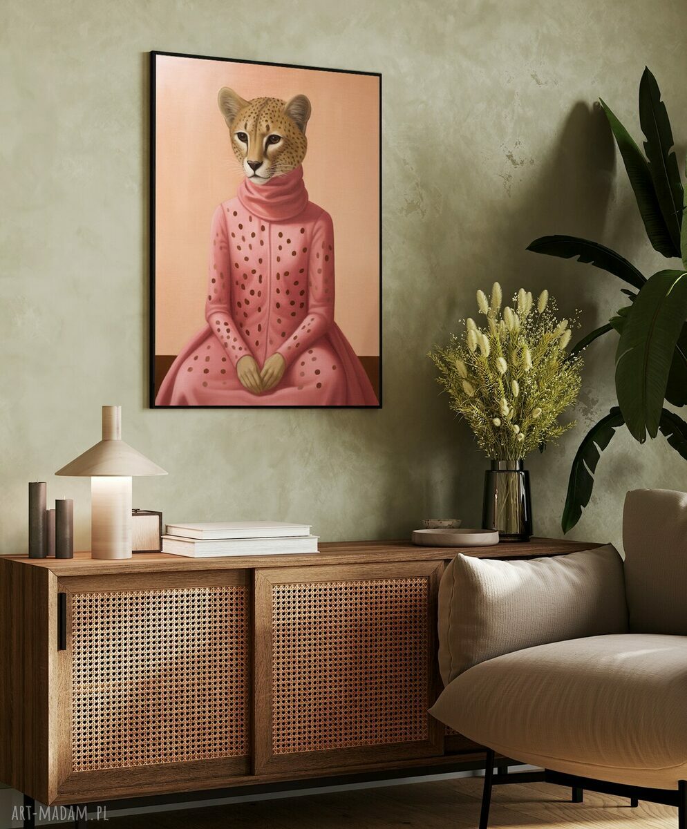 Plakat Koty - format A4 w kolorze