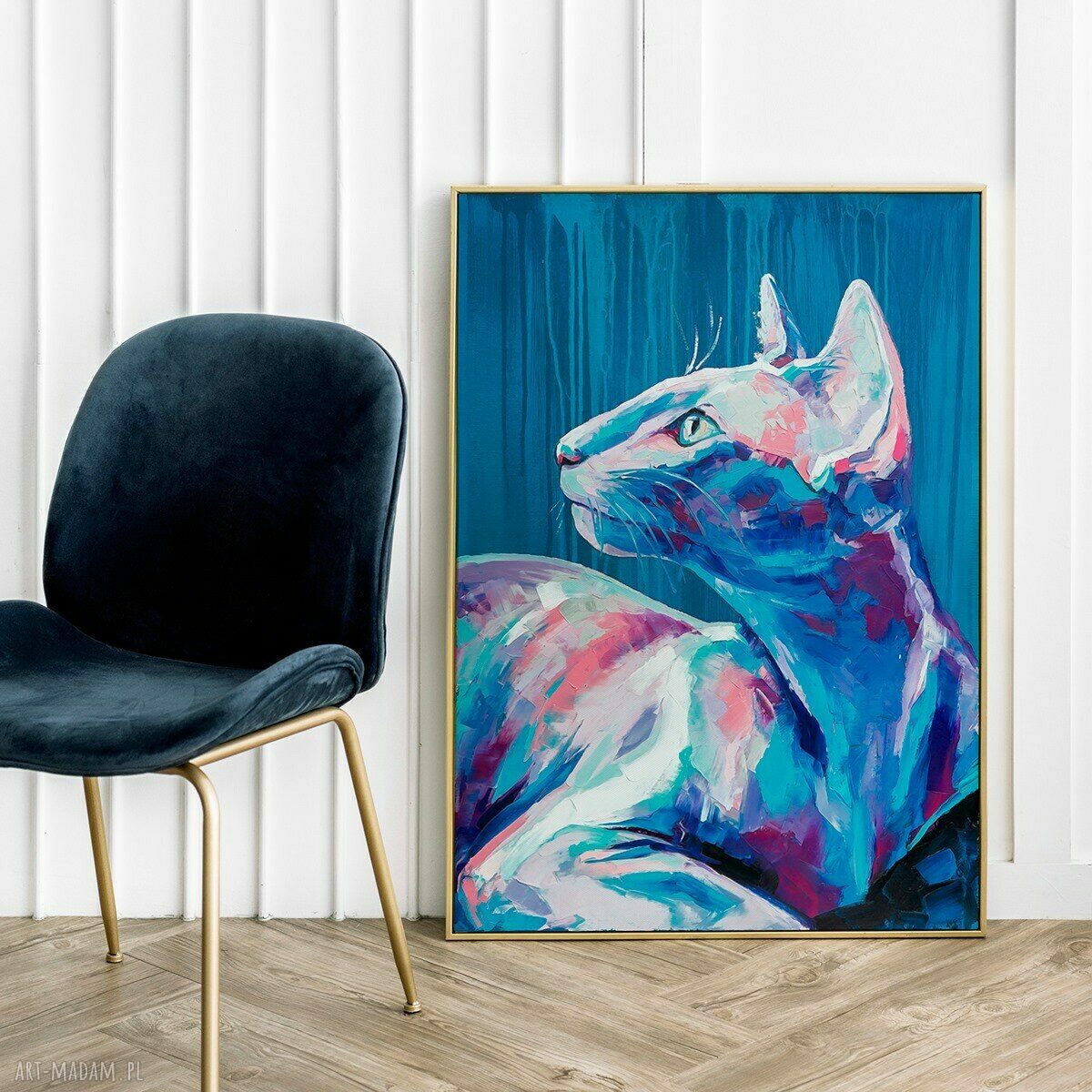 Plakat Kot - format 50x70 cm