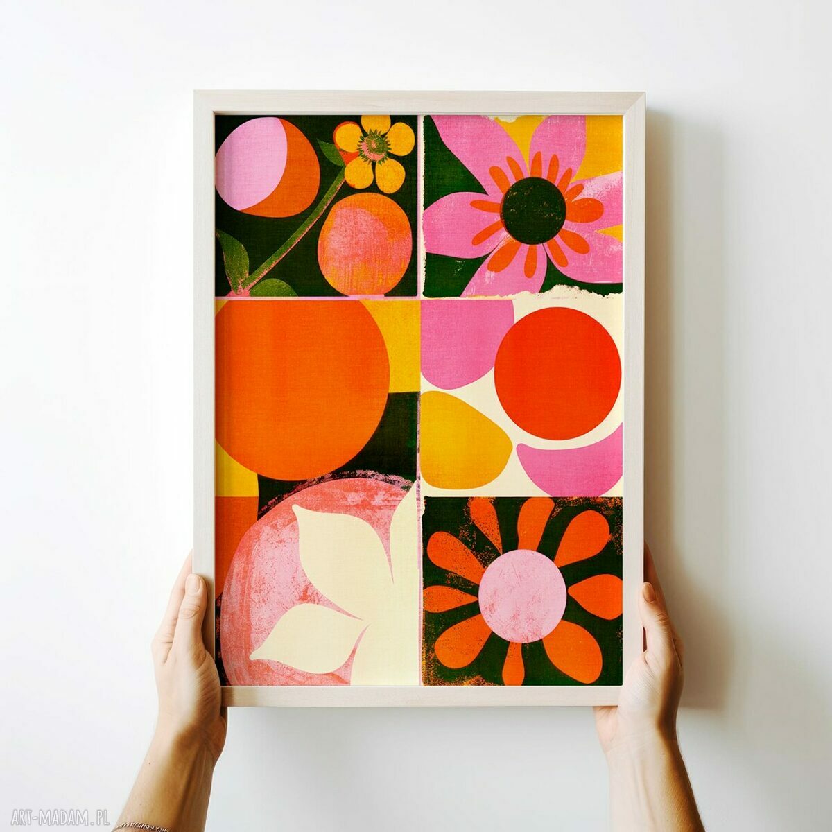 Plakat Kwiaty Mix 40x50 cm - modny dodatek do Twojego wnętrza