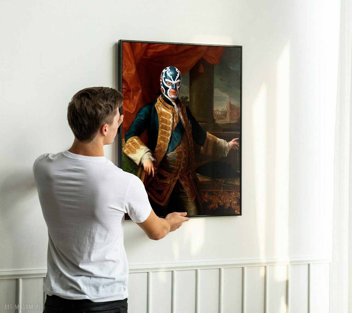 Plakat Luchadore - portret 30x40 cm (Hogstudio)