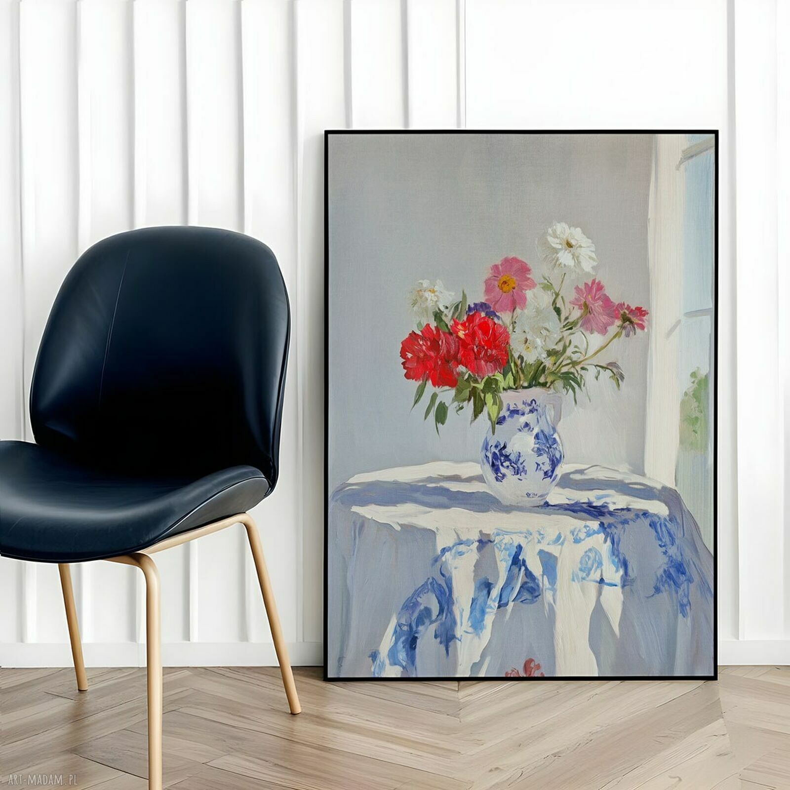 Plakat Martwa natura 50x70 cm - pastelowy, modny akcent do salonu