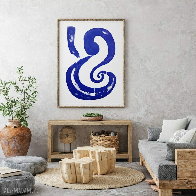 Plakat dla kobiety „Maz boho” 50x70 cm - elegancka dekoracja na prezent