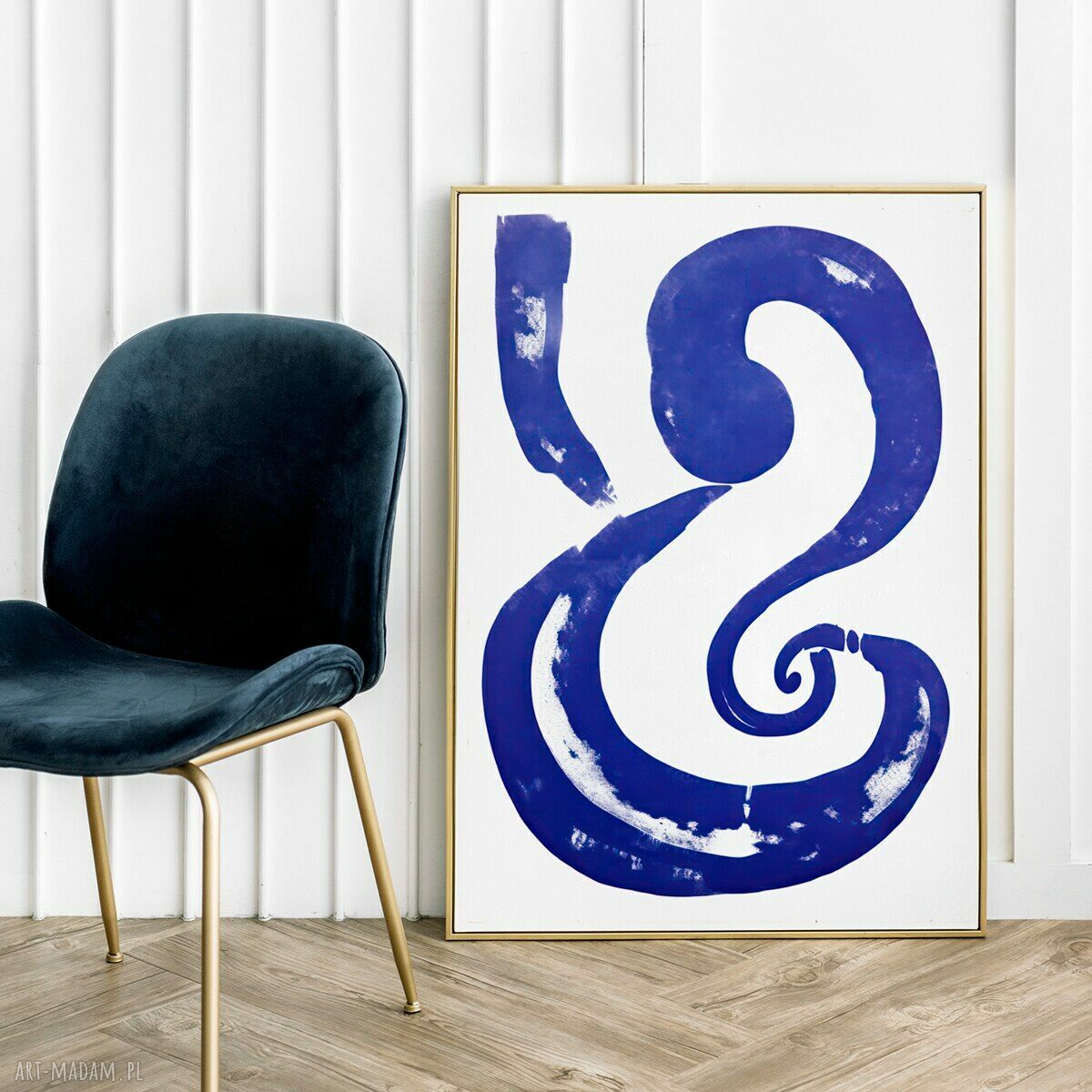 Plakat Maz A4 - boho geometria do sypialni i salonu